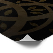 Triquetra Levensboom Poster (Hoek)