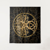 Triquetra Levensboom Wandkleed (Voorkant)