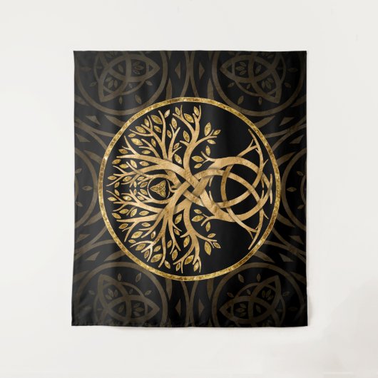 Triquetra Levensboom Wandkleed (Voorkant)
