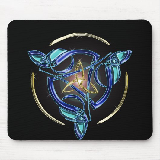 Triquetra Mousepad Muismat (Voorkant)