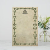 Triquetra Natural Briefpapier (Staand voorkant)