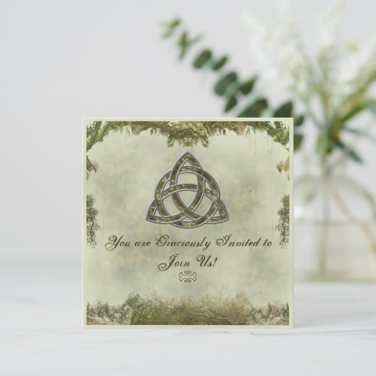 Triquetra Natural Kaart (Staand voorkant)