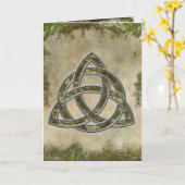 Triquetra Natural Kaart (Gele Bloem)