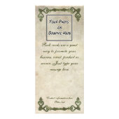 Triquetra Natural Reclamekaart (Achterkant)