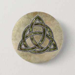 Triquetra Natural Ronde Button 5,7 Cm