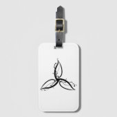 Triquetra Odin Norse Wicca Symbol Bagagelabel (Voorkant (verticaal))
