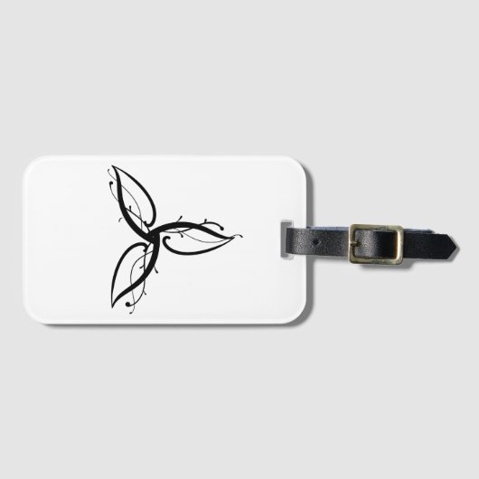 Triquetra Odin Norse Wicca Symbol Bagagelabel (Voorkant (horizontaal))