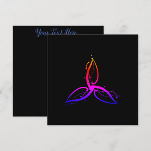 Triquetra Odin Norse Wicca Symbol Kaart