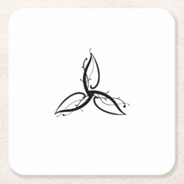 Triquetra Odin Norse Wicca Symbol Kartonnen Onderzetters