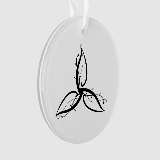 Triquetra Odin Norse Wicca Symbol Ornament (voorkant)