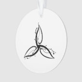 Triquetra Odin Norse Wicca Symbol Ornament (voorkant)