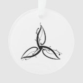 Triquetra Odin Norse Wicca Symbol Ornament (voorkant)