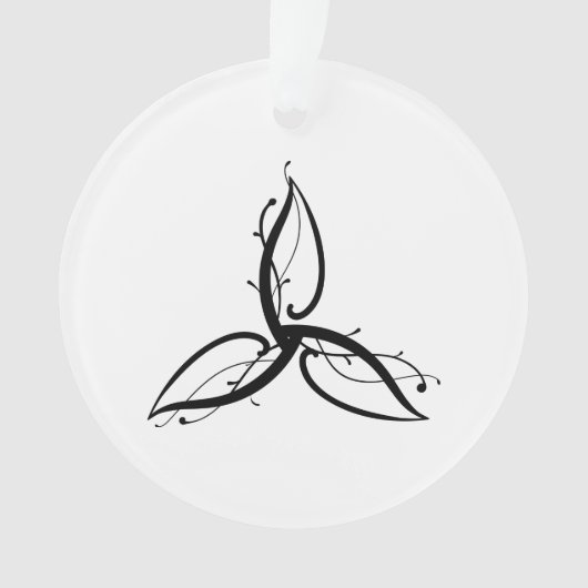 Triquetra Odin Norse Wicca Symbol Ornament (voorkant)