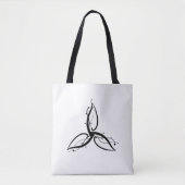 Triquetra Odin Norse Wicca Symbol Tote Bag (Voorkant)