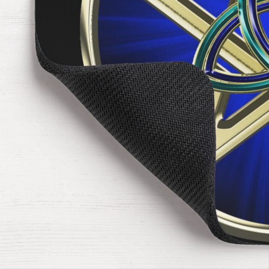 Triquetra Pentagram Mousepad Muismat (Hoek)