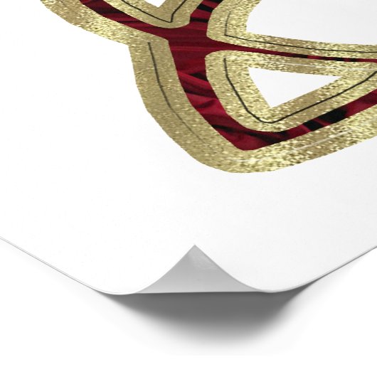 Triquetra-Poster Poster (Hoek)