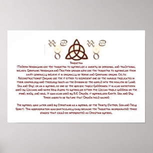 Triquetra-Poster Poster