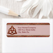 Triquetra Red Silk Etiket (Insitu)