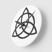 Triquetra Ronde Klok (Hoek)