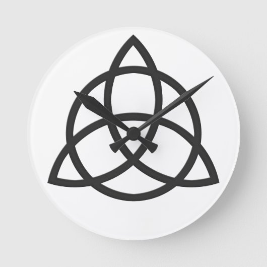 Triquetra Ronde Klok (Voorkant)