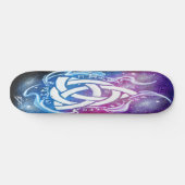 Triquetra sigil persoonlijk skateboard (Horizontaal)