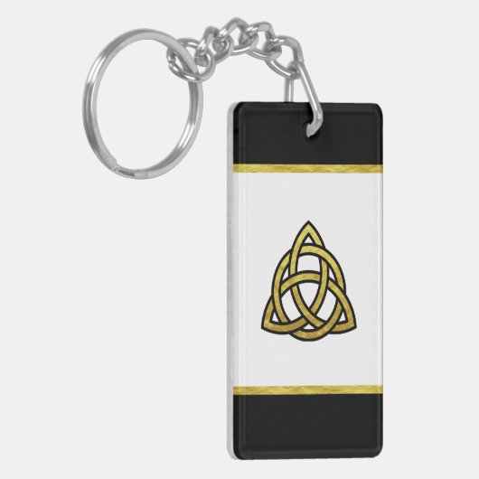 Triquetra Sleutelhanger (Voorkant Links)