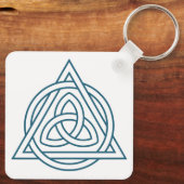 TRIQUETRA SLEUTELHANGER (Achterkant)