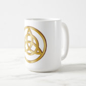 Triquetra symbol koffiemok (Voorkant rechts)