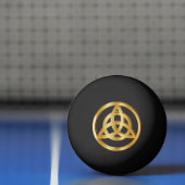 Triquetra symbol pingpongbal (Net)