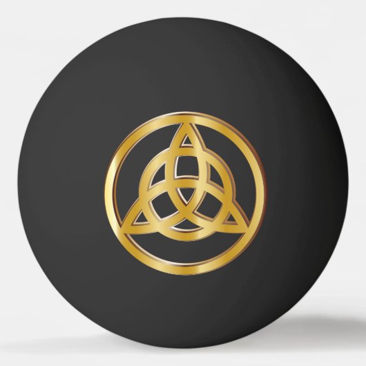 Triquetra symbol pingpongbal (Voorkant)