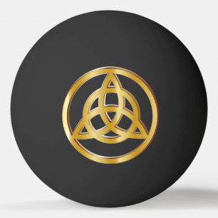 Triquetra symbool pingpongbal