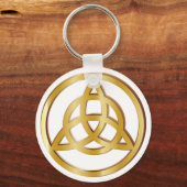 Triquetra symbool sleutelhanger (Achterkant)