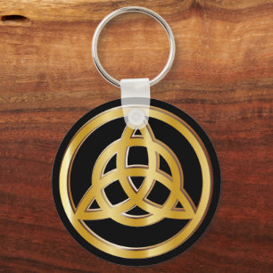 Triquetra symbool sleutelhanger