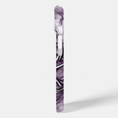 Triquetra Trinity Knot Lavender Paars Faux Metal Case-Mate iPhone Case (Achterkant / Links)