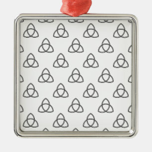 Triquetra Vesica Symbol Metalen Ornament