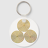 Tris-gold Sleutelhanger (Voorkant)