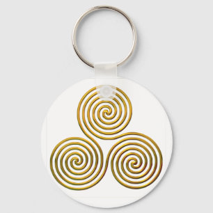 Tris-gold Sleutelhanger