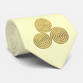 Tris-gold Stropdas (Opgerold)