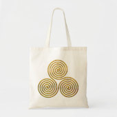 Tris-gold Tote Bag (Voorkant)
