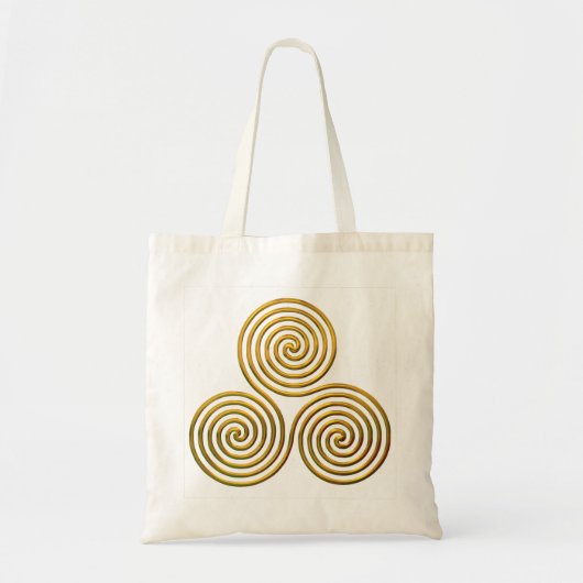 Tris-gold Tote Bag (Voorkant)