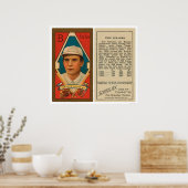 Tris Speaker Red Sox Baseball 1911 Poster (Keuken)