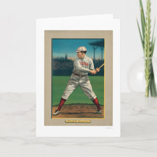 Tris Speaker Red Sox Great Baseball 1911 Kaart