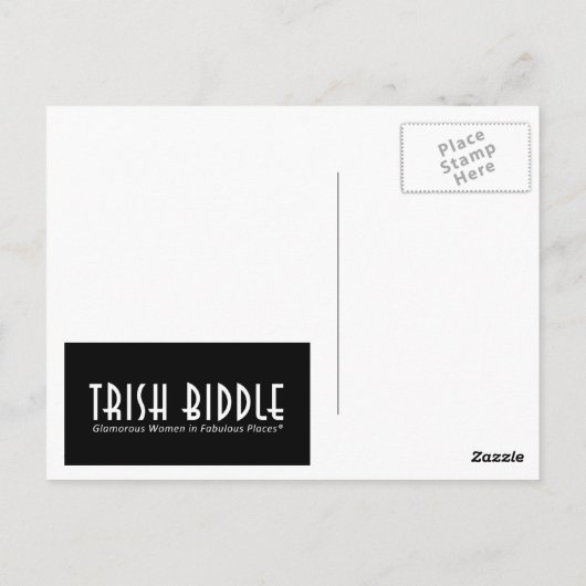 Trish Biddle Bar 3 Briefkaart (Achterkant)