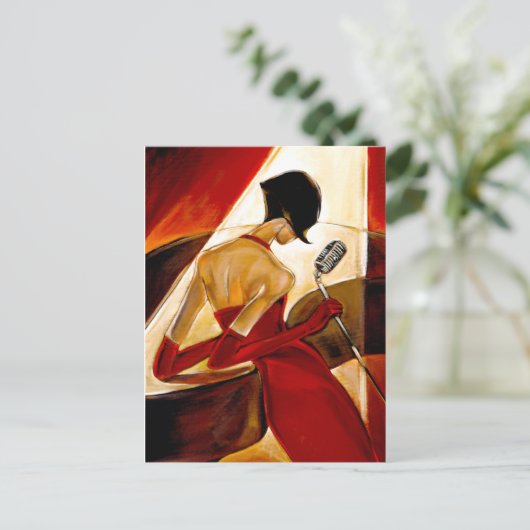 Trish Biddle Fever Briefkaart (Staand voorkant)