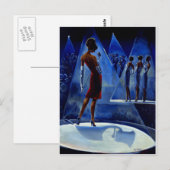 Trish Biddle Glammys Briefkaart (Voorkant / Achterkant)