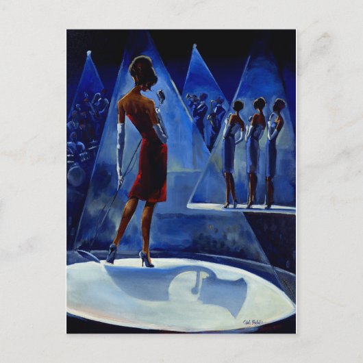 Trish Biddle Glammys Briefkaart (Voorkant)