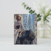 Trish Biddle New York Black Dress Briefkaart (Staand voorkant)