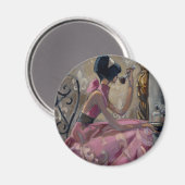 Trish Biddle Powder Pink Vanity Magneet (Voorkant / Achterkant)
