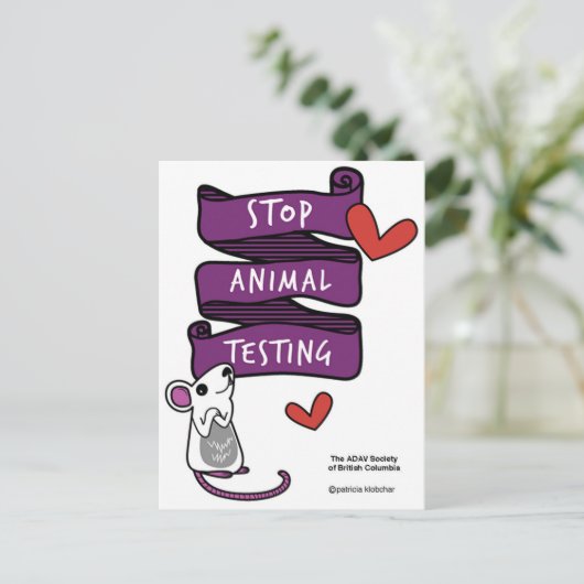 trish-general briefkaart (Staand voorkant)