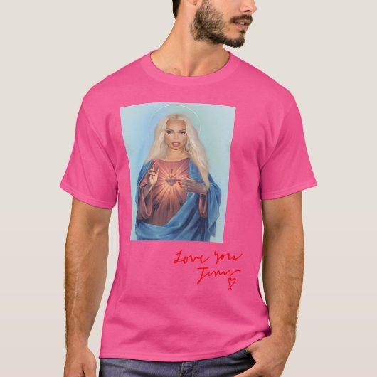 Trisha Jesus voor de fans T-shirt (Voorkant)